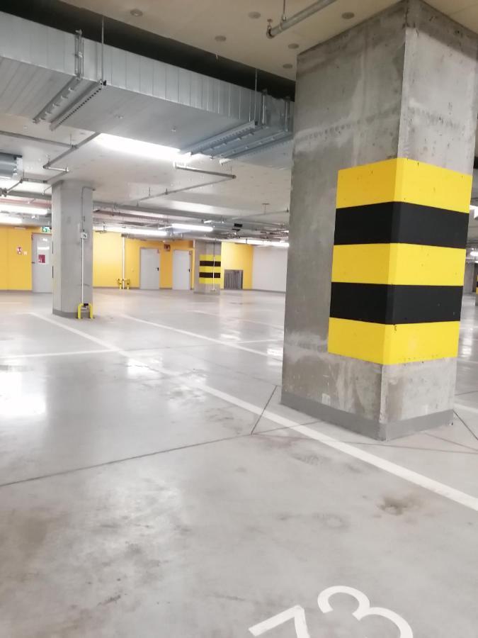 Szczecin Hanza Tower Apartment-Basen Luaran gambar